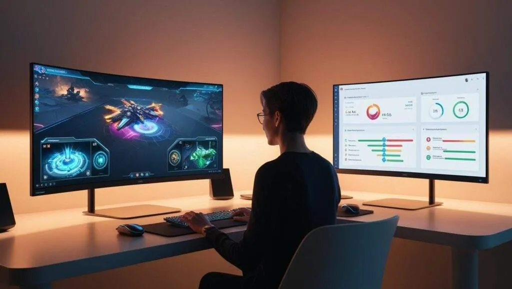 Gaming for productivity - How video games improve focus and work efficiency.